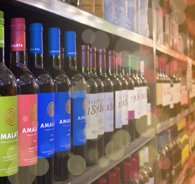 bebidas con alcohol, bodega supermercados Bambi